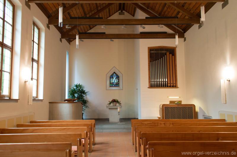 Hergiswil Reformierte Kirche Altarraum