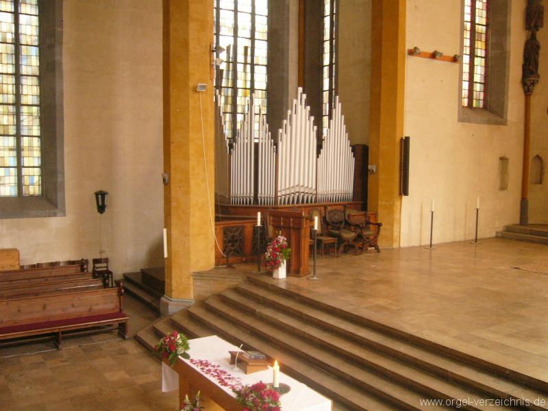 Jena – Stadtkirche St. Michael .- Orgel