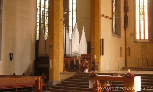 Jena – Stadtkirche St. Michael .- Orgel