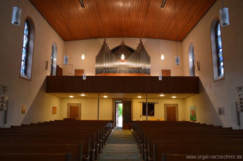 Zell im Wiesental - Evangelische Stadtkirche Orgel