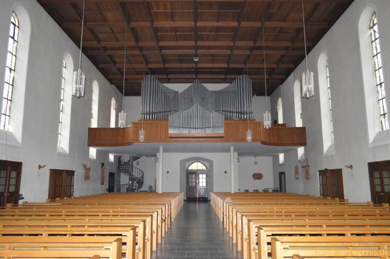 Zell im Wiesental – St. Fridolin - Orgel