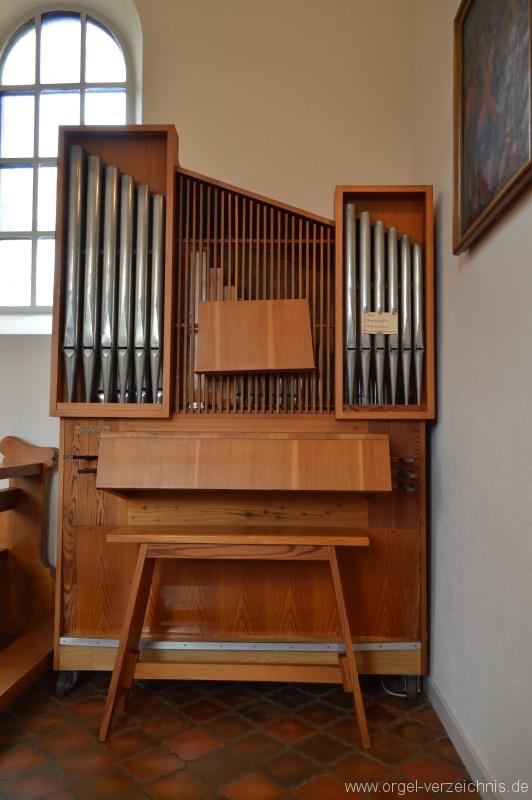 Zell im Wiesental/Mambach-Pfaffenberg – Kapelle St. Maria Frieden Orgel