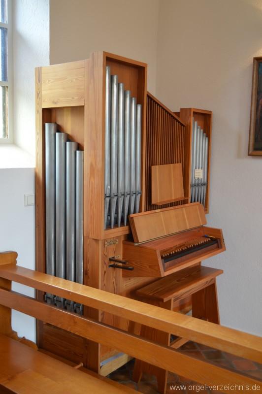 Zell im Wiesental/Mambach-Pfaffenberg – Kapelle St. Maria Frieden Orgel