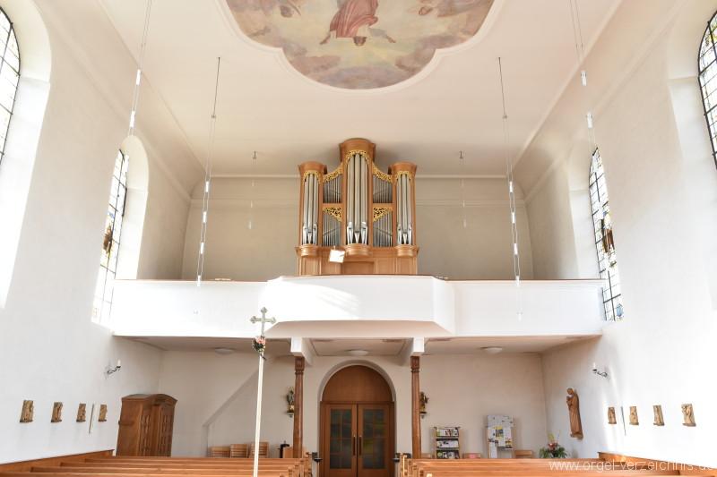 Hornussen - St. Mauritius Orgel