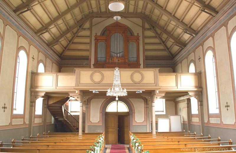 Zell im Wiesental – Altkatholische Christuskirche Orgel