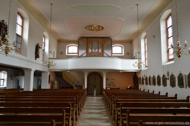 Konstanz Dettingen St.Verena Orgelprospekt