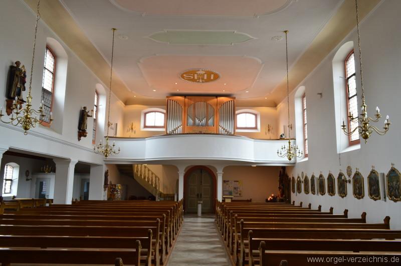 Konstanz Dettingen St.Verena Orgelprospekt