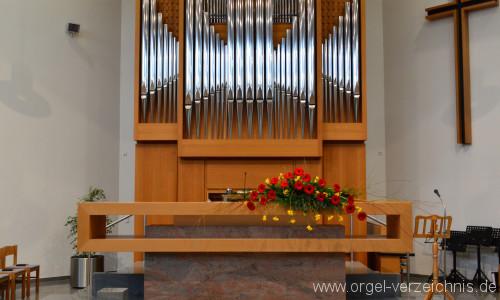 Ravensburg Neuapostolische Kirche Orgelprospekt