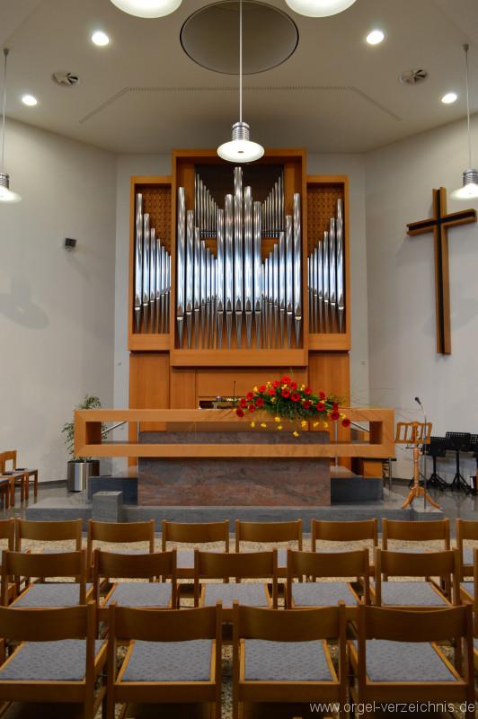 Ravensburg Neuapostolische Kirche Orgelprospekt