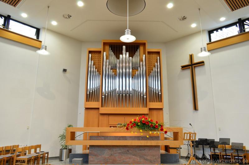 Ravensburg Neuapostolische Kirche Orgelprospekt