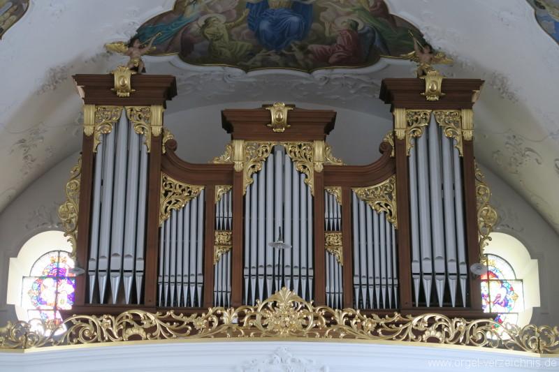 Melchtal Wallfahrtskirche Orgelprospekt