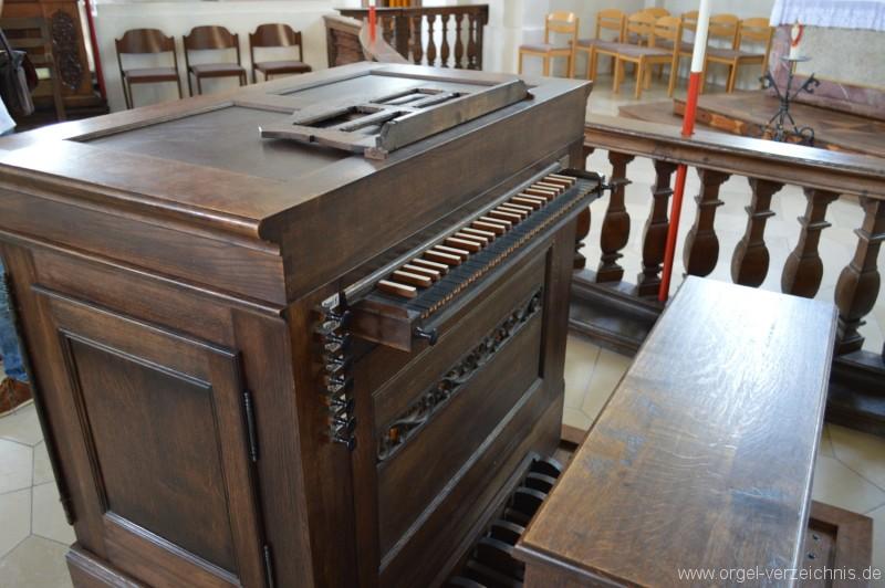 Ravensburg/Weissenau – St. Petrus und Paulus – Truhenorgel