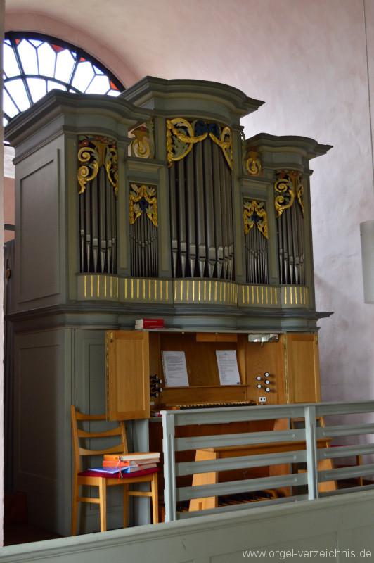 Büdingen/Rohrbach – Evangelische Nikolauskirche Orgel