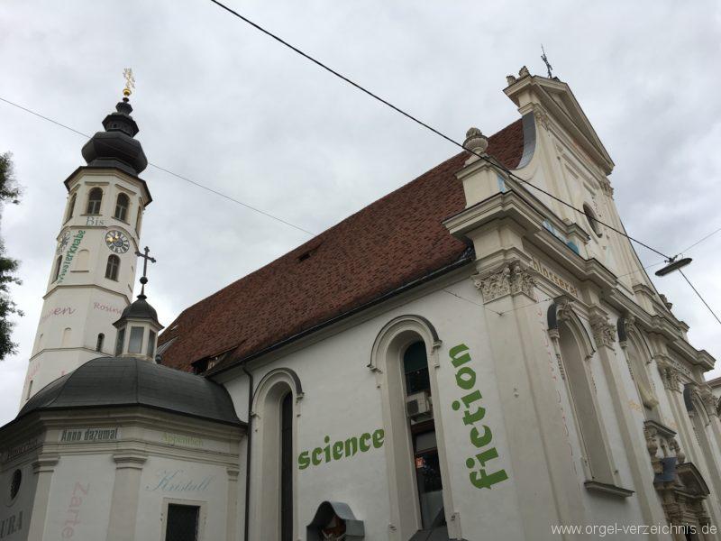Graz / Gries – St. Andrä – Orgel Verzeichnis – Orgelarchiv Schmidt