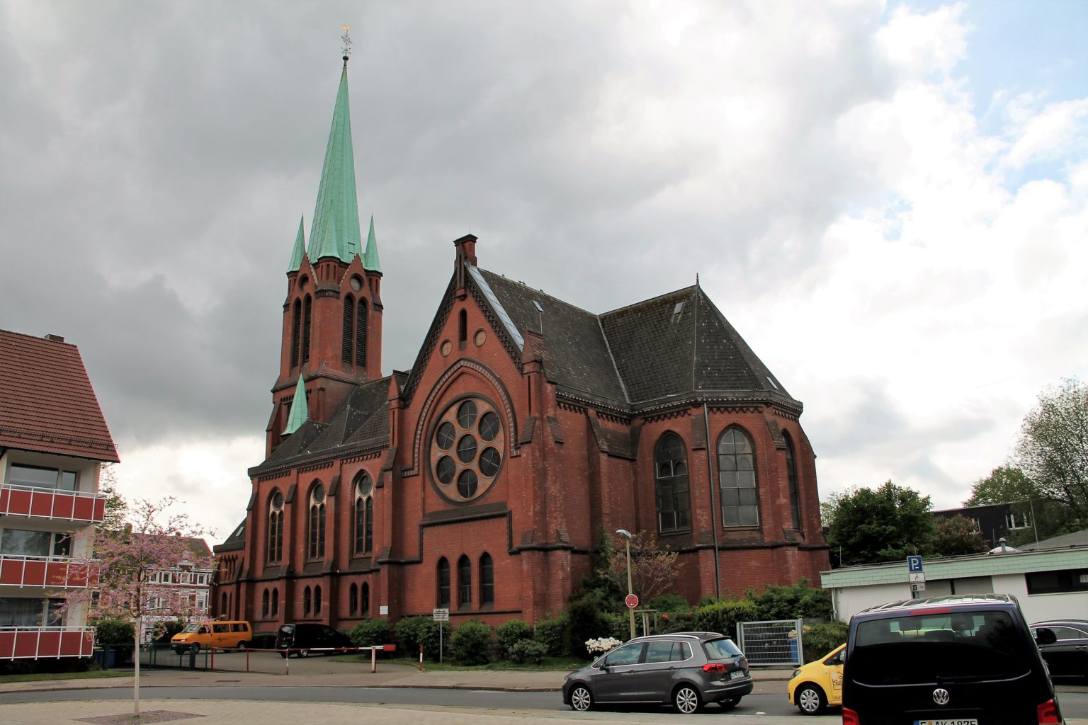 Essen Altenessen Alte Kirche Außenansicht 02 Orgel Verzeichnis