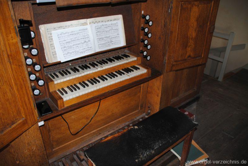 Schkopau / Lochau St. Anna Orgel Verzeichnis Orgelarchiv Schmidt