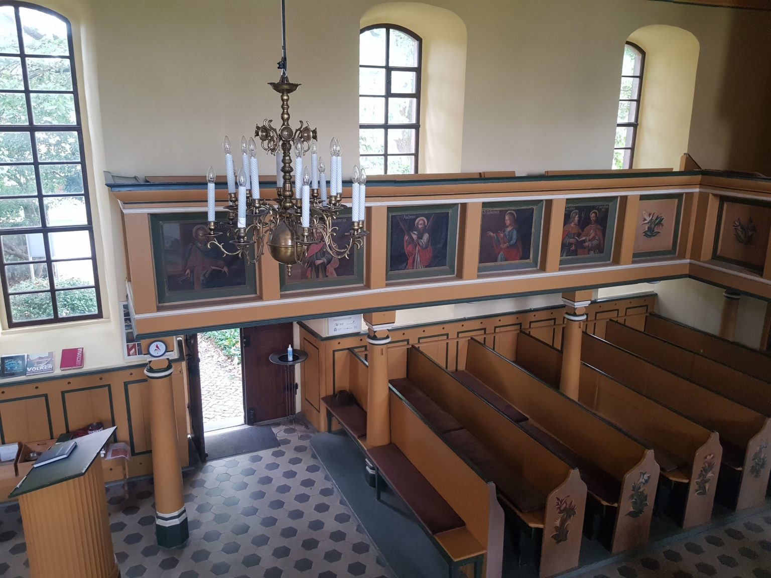 Schmirma Dorfkirche innen (22) Orgel Verzeichnis Orgelarchiv Schmidt