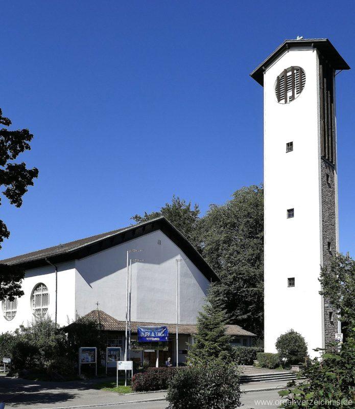 Rheinfelden AG St. Josef Aussenansicht (1) Orgel Verzeichnis