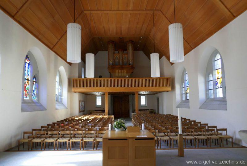 Rheinfelden Reformierte Kirche Orgel Verzeichnis Orgelarchiv Schmidt