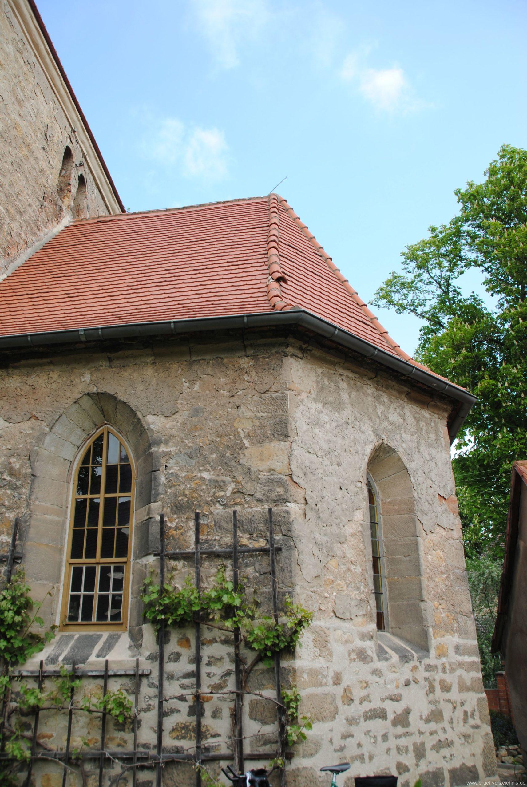 Bennstedt Dorfkirche außen (29) Orgel Verzeichnis Orgelarchiv Schmidt