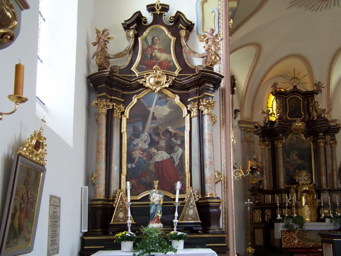 Leiblfing Hailing Pauli Bekehrung Innenansicht (1) Orgel Verzeichnis