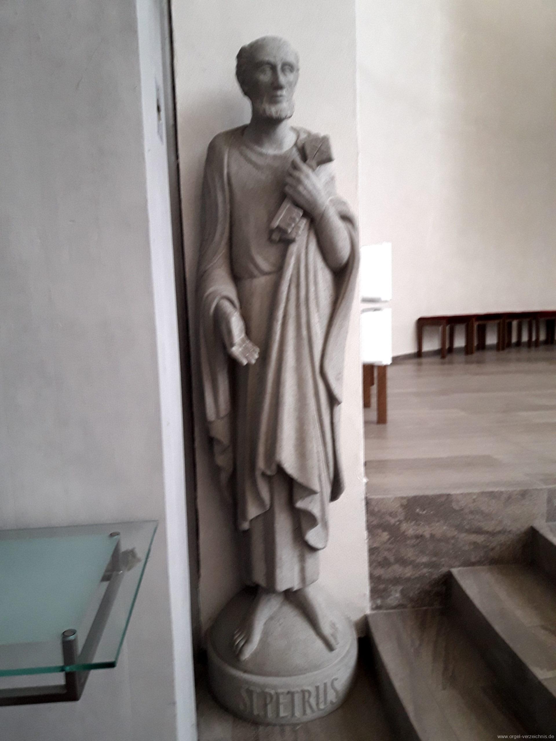 Karlsruhe Muehlburg Peter und Paul Ergaenzungen (7) Orgel Verzeichnis