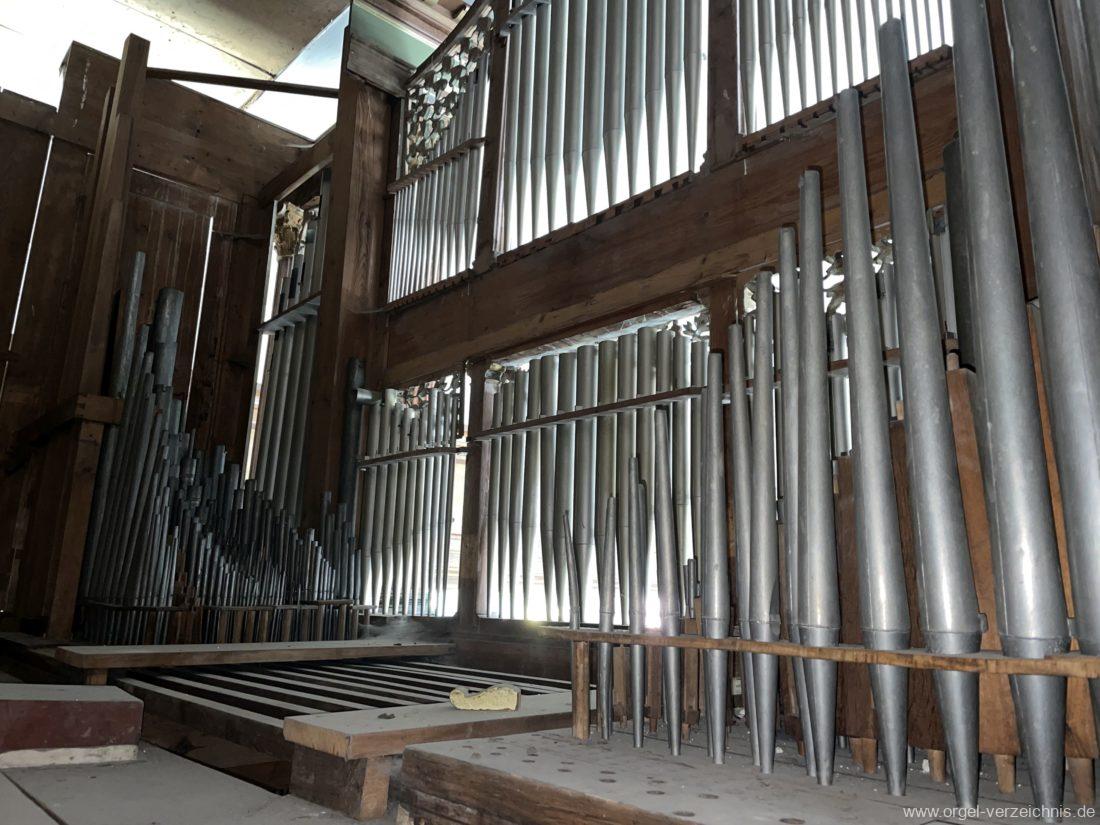 Oberschmon St Peter und Paul Orgel innen (15) Orgel Verzeichnis