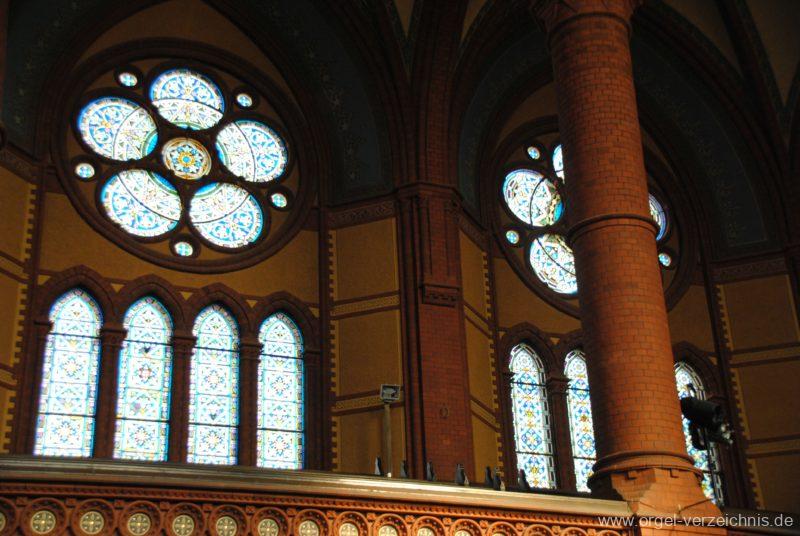 Apolda Lutherkirche Innenraum (10) Orgel Verzeichnis Orgelarchiv