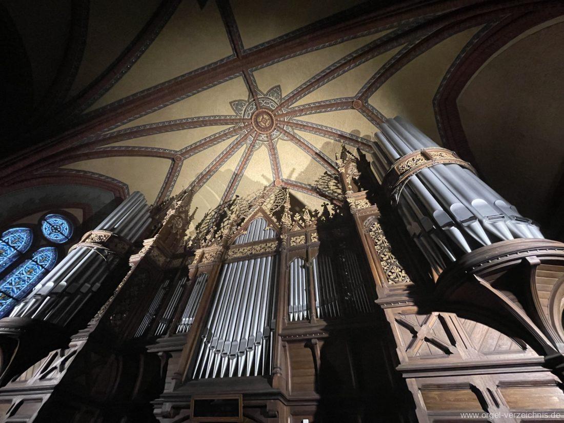 Apolda Lutherkirche Orgelprospekt (1) Orgel Verzeichnis Orgelarchiv