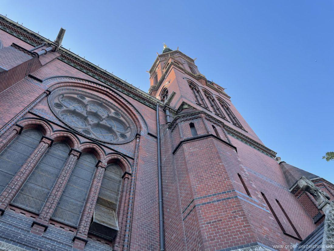 Apolda Lutherkirche außen (6) Orgel Verzeichnis Orgelarchiv Schmidt