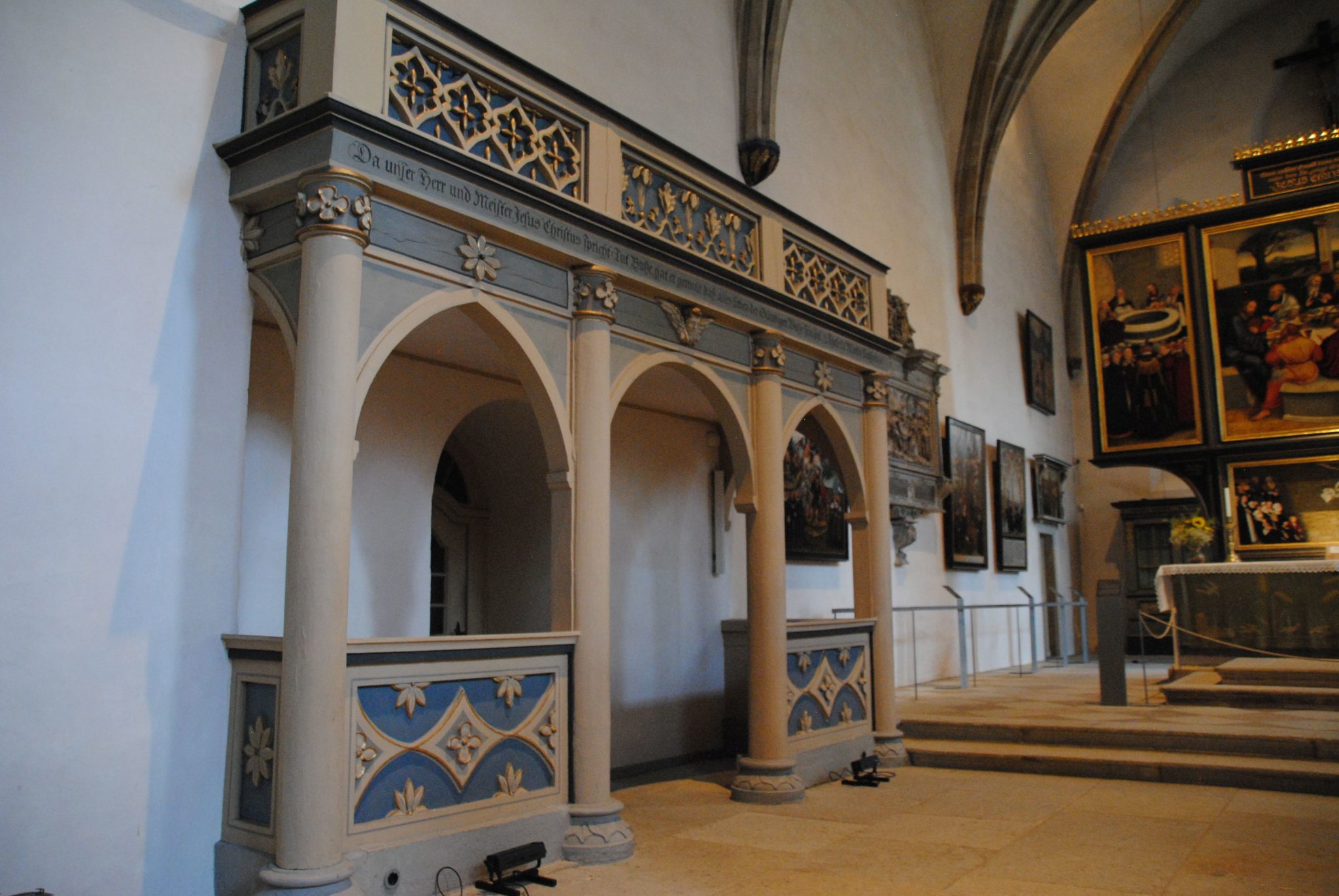Wittenberg Stadtkirche Innenraum (11) – Orgel Verzeichnis – Orgelarchiv ...