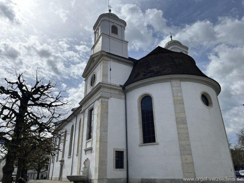 Olten Stadtkirche St. Martin Orgel Verzeichnis